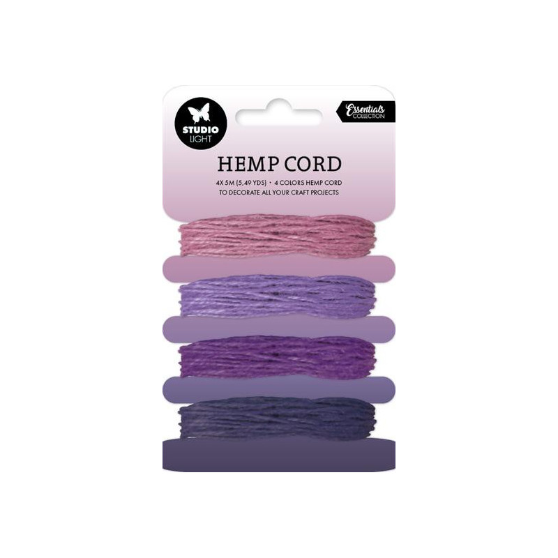 Studio Light - Hemp Cord - Shades Of Purple