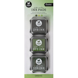 Studio Light - Water-Reactive Ink Pads - Greens