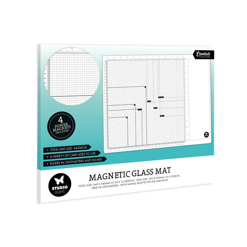 Studio Light - Magnetisk Glass Mat - SL-ES-MGM01