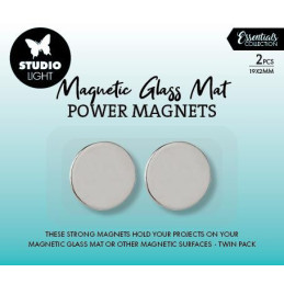 Studio Light - Power Magnets For Magnetisk Glass Mat - SL-TO-MAG01
