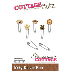 CottageCutz - Diaper Pins -...