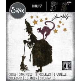 Sizzix - Tim Holtz - Thinlits Die - Vault Witchcraft - 662386