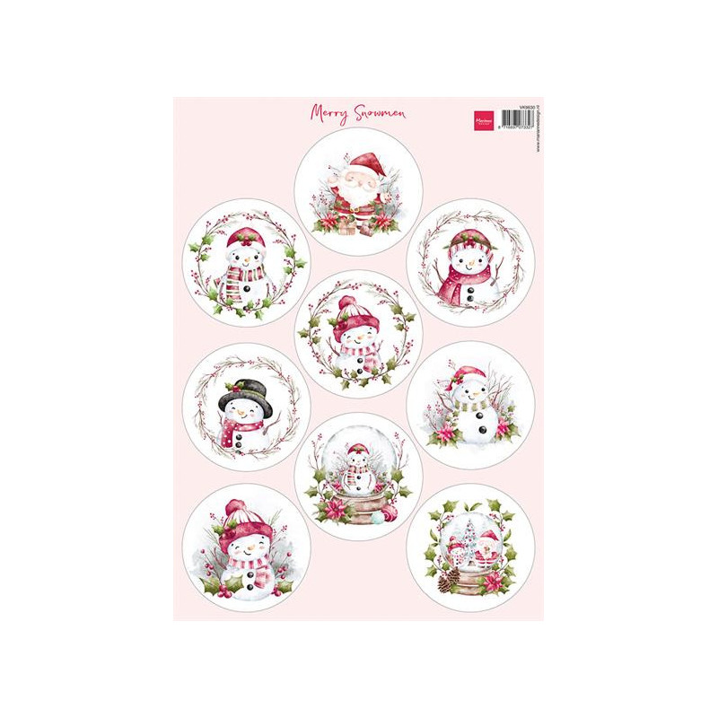 Marianne Design - Merry Snowmen - VK9630