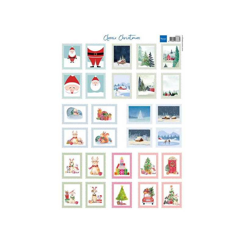Marianne Design - Stamps - Classic Christmas - VK9631