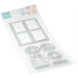 Marianne Design - Stempel + Die - Postage Stamp Set - CS1177