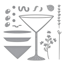 Spellbinders - Olive Martinis - S4-1372