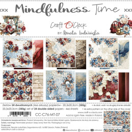 Craft O'Clock - Papirpakke 20x20 - Mindfulness Time