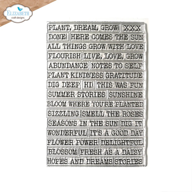 Elizabeth Craft Designs - Stamps - Art Journal Specials - Journal Phrases 5
