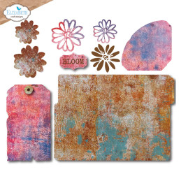 Elizabeth Craft Designs - Art Journal Specials - Bloom File Folder
