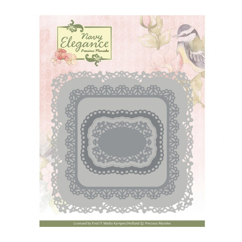 Precious Marieke - Navy Elegance - Elegance Frame - PM10278