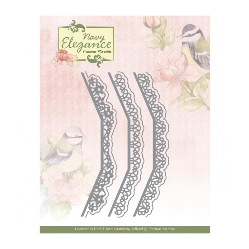 Precious Marieke - Navy Elegance - Elegance Borders - PM10279