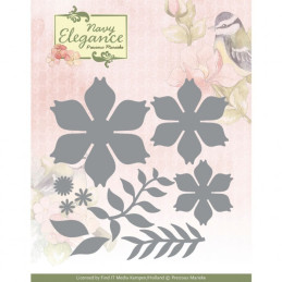 Precious Marieke - Navy Elegance - Elegance Flower - PM10280