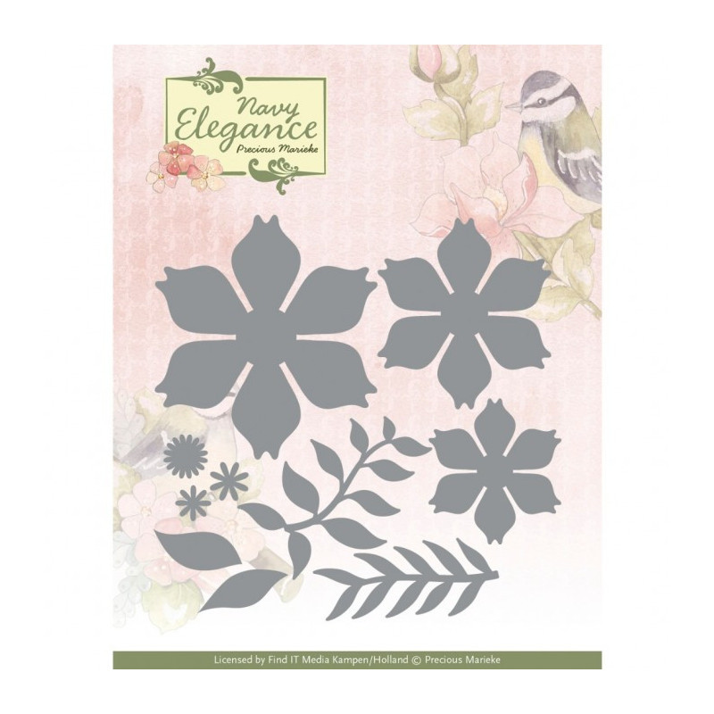 Precious Marieke - Navy Elegance - Elegance Flower - PM10280