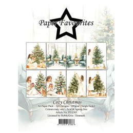 Paper Favourites - Papirpakke A6 - Cozy Christmas - PFA585