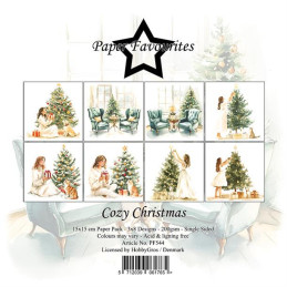 Paper Favourites - Papirpakke 15x15 - Cozy Christmas - PF544