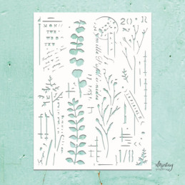 Mintay Papers - Stencil 6x8 - Mixed 9