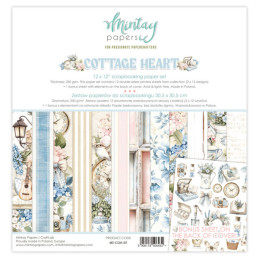 Mintay Papers - Papirpakke 30x30 - Cottage Heart