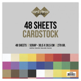 Card Deco Essentials - Cardstock 30.5x30.5cm - Jumbo Kartonpakke