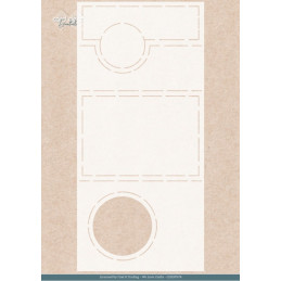 Card Deco Essentials - Stencil A4 - Card
