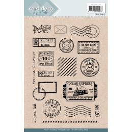 Card Deco Essentials - Clear Stamps - Post Card