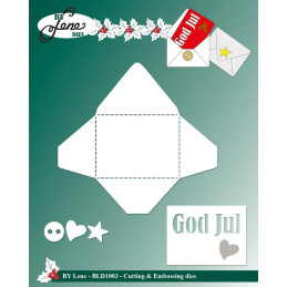 By Lene - Envelope With Text - BLD1003