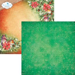 Elizabeth Craft Designs - Papirpakke 30.5x30.5 - Festive Holly