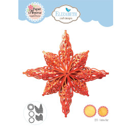 Elizabeth Craft Designs - Paper Flowers - Festive Star