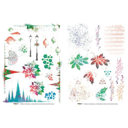 Arden Creative Studio - Rub-On Transfer Set - Vintage Christmas
