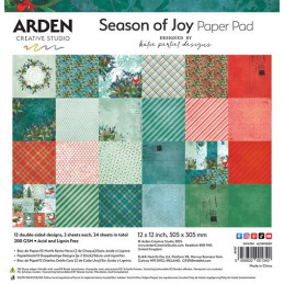 Arden Creative Studio - Papirblok 30x30 - Season Of Joy