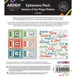 Arden Creative Studio - Ephemera Pack - Season Of Joy - Page Makers