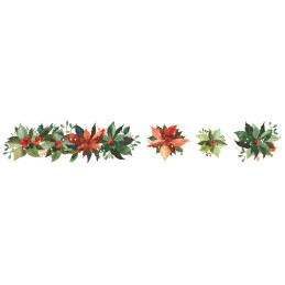 Arden Creative Studio - Kiss-Cut PET Tape - Season Of Joy - Poinsettia