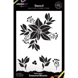 Arden Creative Studio - Stencil - Maker Series - Seasonal Blooms