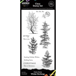 Arden Creative Studio - Clear Stamp - Maker Series - Winter Etchings