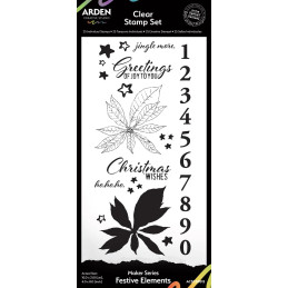Arden Creative Studio - Clear Stamp - Maker Series - Festive Elements