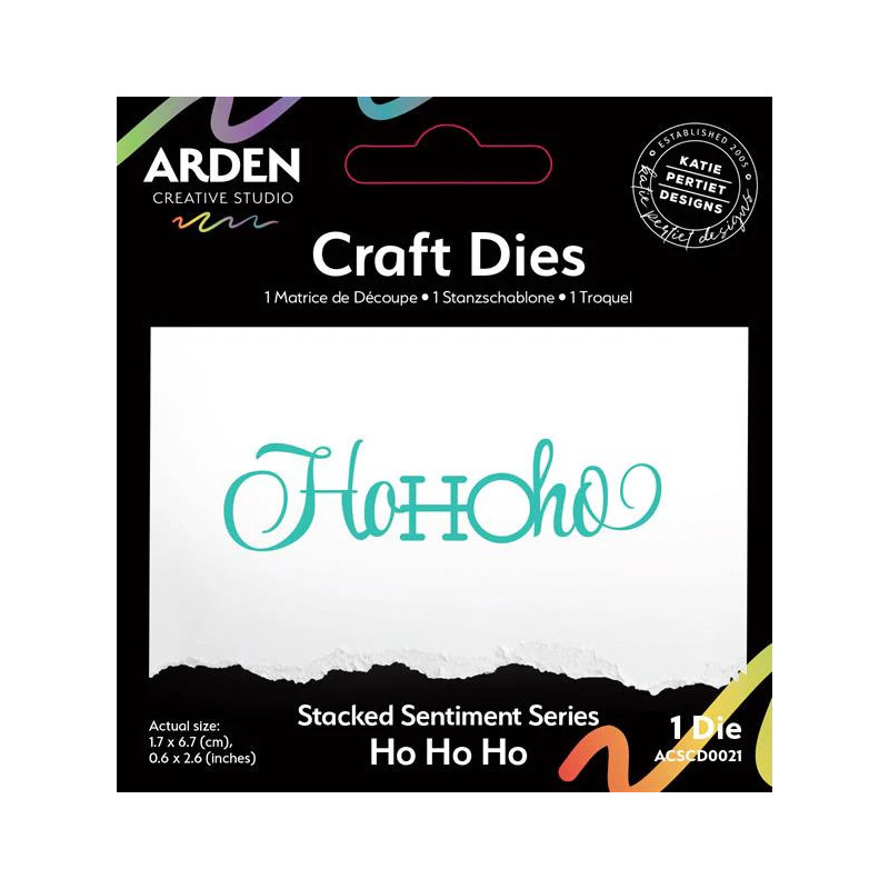 Arden Creative Studio - Stacked Sentiment Series - Ho Ho Ho