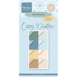 Marianne Design - Papirblok 15x30 - Cozy Winter - Cardstock - PK9213