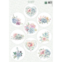 Marianne Design - Stamps - Succulents - VK9636