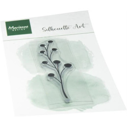 Marianne Design - Clear Stamps - Silhouette Art - Berries - CS1179