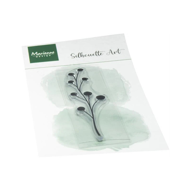 Marianne Design - Clear Stamps - Silhouette Art - Berries - CS1179