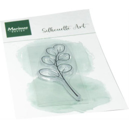 Marianne Design - Clear Stamps - Silhouette Art - Eucalyptus Twig - CS1181