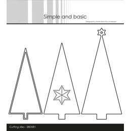Simple And Basic - Christmas Trees - SBD581