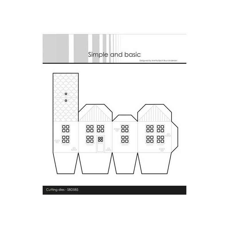 Simple And Basic - 3D House - SBD585