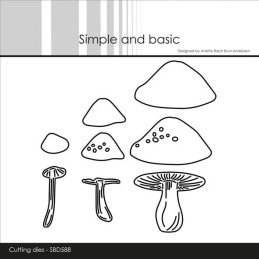 Simple And Basic - Mushrooms - SBD588