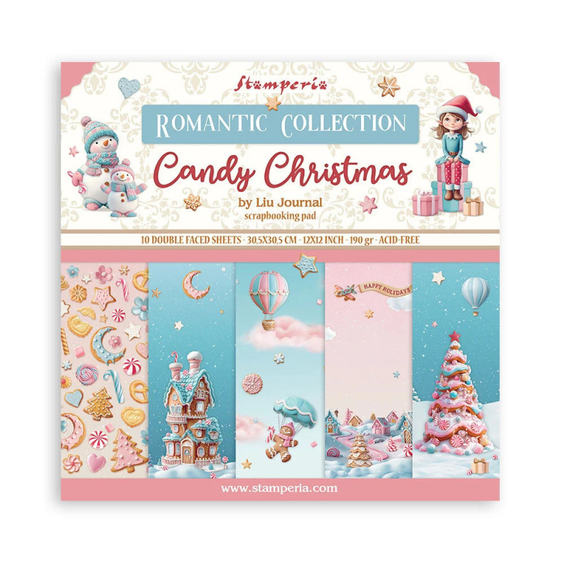 Stamperia - Candy Christmas - SBBL173