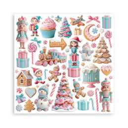 Stamperia - Candy Christmas - SBBL173