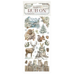Stamperia - Rub-On - The Owl's House - Wildlife - DFLRB180