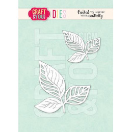 Craft & You - Openwork Leaves By Gosia - CW357