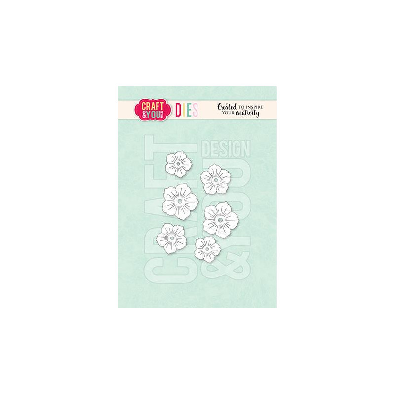 Craft & You - Mini Flowers - CW358