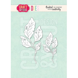 Craft & You - Vintage Leaves By Gosia - CW362