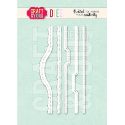 Craft & You - Small Frame Borders - CW366